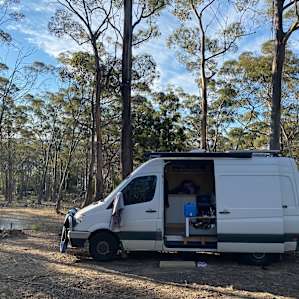 Shady spot perfect for parking