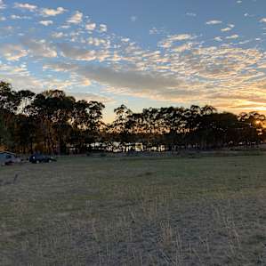 Sunrise at Camp site
