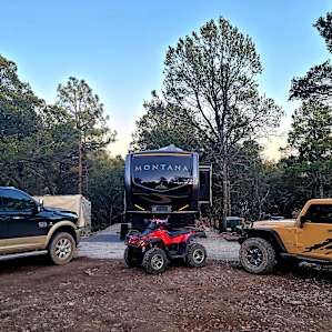 Timberon NM Gulf & RV campsite.