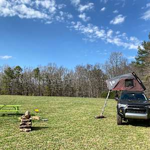 Front field near Shakori Hills