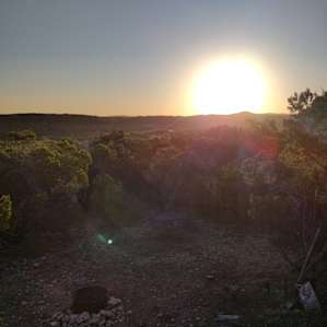 Primitive Hamilton Pool glamping