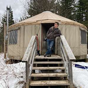 Yurt in the forest