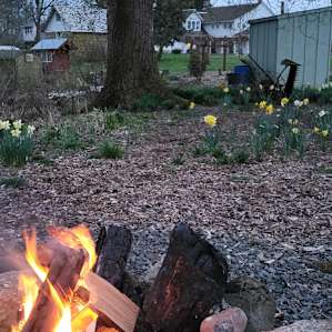 Fire pit was perfect. Thoughtfully prepared.