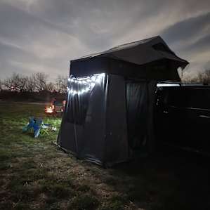 Can't beat camping with a full moon.