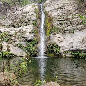 Waterfall and swimming hole