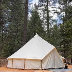 BELL TENT Creek Lake near Lassen NP