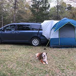 Creek Camping almost Glamping!