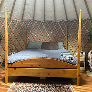 Lake Glamping with Private Beach