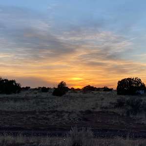 Mountain view camping
