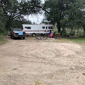This is what the RV campsite looks like. Pretty secluded!