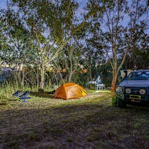 The view is a great spots for tents or caravans