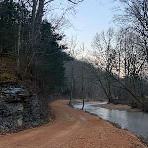Peaceful Hills Waterfall Campsite
