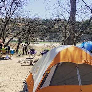 Forest Camping on Medina River