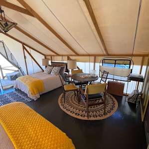 Glamping Tent on Historic Ranch.