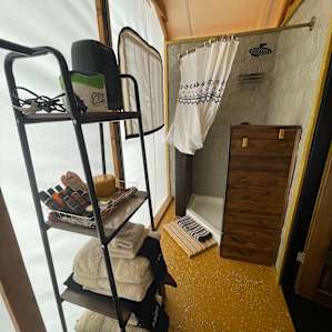 Glamping Tent on Historic Ranch.