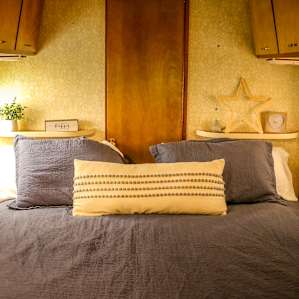 We had such a wonderful time celebrating our anniversary on this comfortable bed!