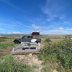 Wagon Camp site