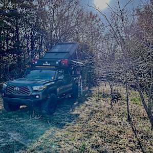 First morning on the B Berry farms