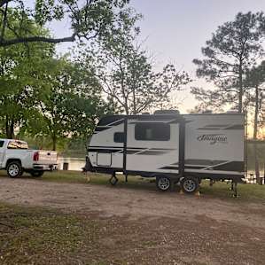 Plenty of room for our 22 ft travel trailer