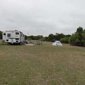 Site 1, we brought a tent for our kids