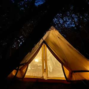 Glowing Tents and Condiments