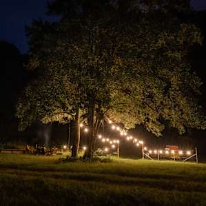 the pretty communal firepit