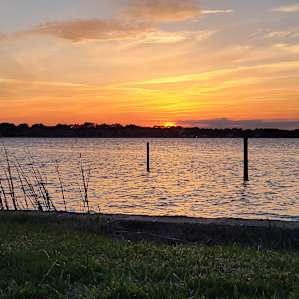 Riverfront campsite with a dock!