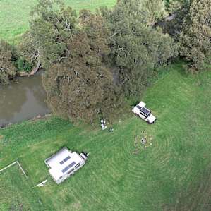 A lovely green, spacious & mowed area to enjoy
