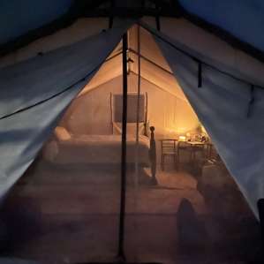 Primitive Hamilton Pool glamping