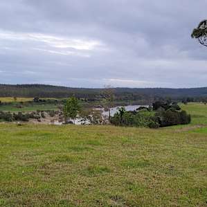 View from campsite