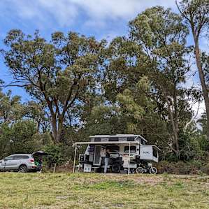 Camping at site 2