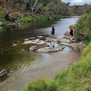 Blackwood river in Bridgetown
