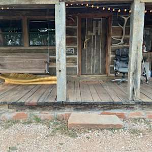 The front of the cabin