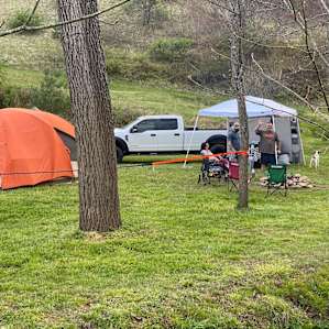 Tent camping
