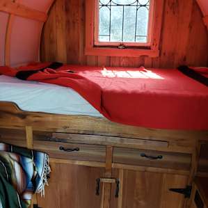 The queen size memory foam mattress was comfortable for two short adults