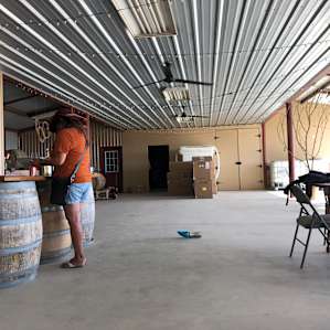 The tasting room