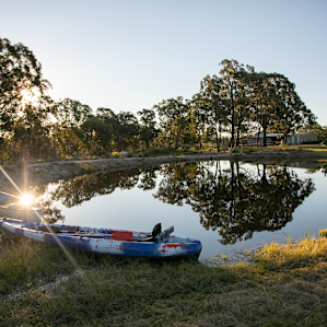 Have a lazy day by the water.