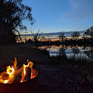 Secluded Island on the Darling