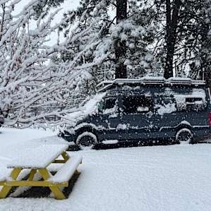 Snow in April