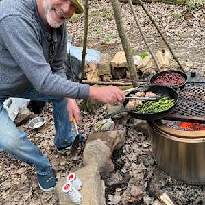 Food always tastes better outdoors
