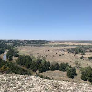 We took the tour that ended high on the bluff overlooking the camping area.