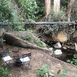 Creekside Glamping tent 1