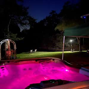 Hot tub view