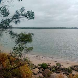 Camping at Burrum River, Woodgate