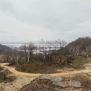 Quarry in the Mississippi Bluff