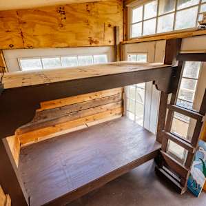 Treehouse Bunks (bring your own air matress)
