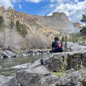 We also got some good directions to a secluded river spot/hike.