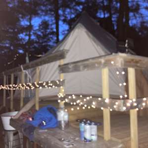 Lakeside Canvas Tent