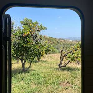 View outside our front door