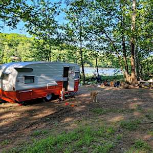 Seven Islands River front Campsites